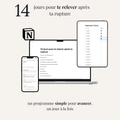Guide Notion 14 jours pour te relever après ta rupture
